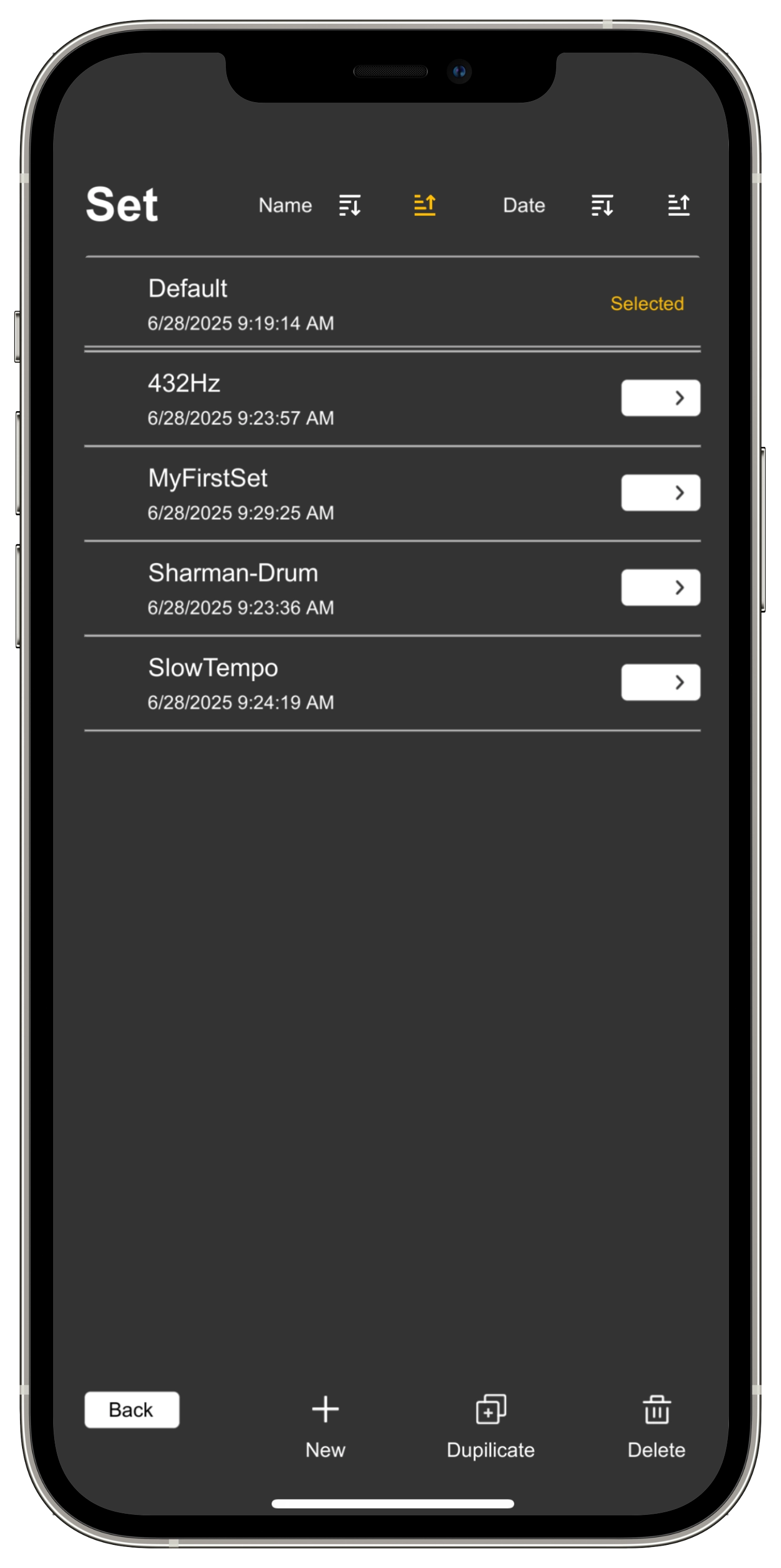 Set Screen